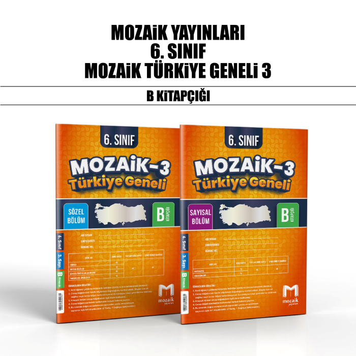 MOZAİK 06.SINIF SÜREÇ ODAK (SOD) SY/SZ 3-B - 25-26